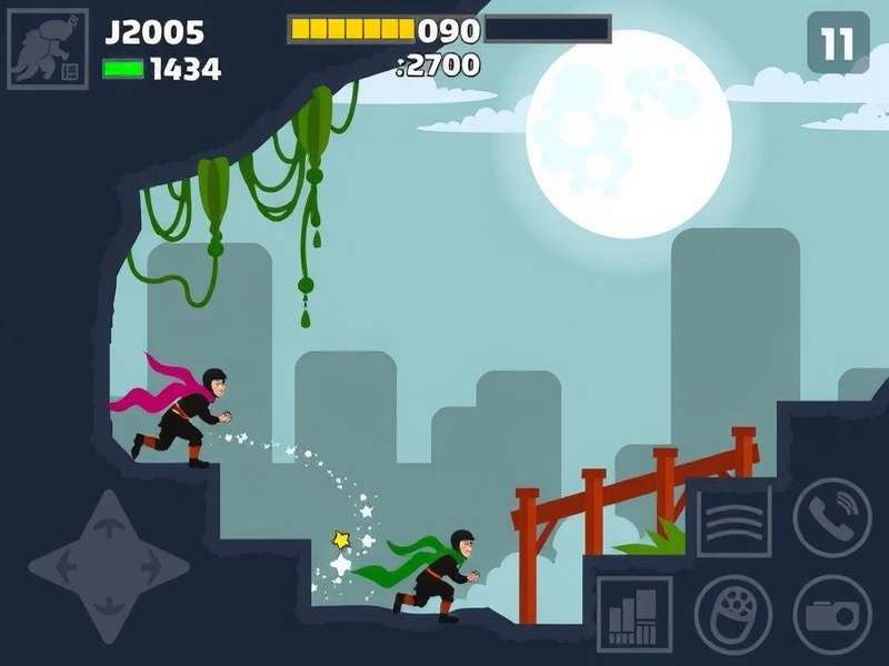 Net Nabber Ninja Gameplay Screenshot